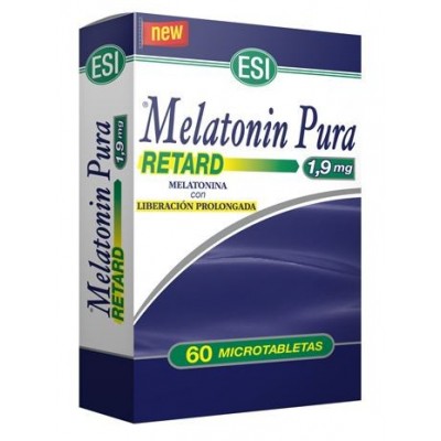 Comprar MELATONIN RETARD PURA 1,90 MG 60 MICROTABLETAS al mejor precio en NuestraFarma, tu farmacia online