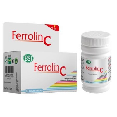 Comprar FERROLIN C 30 CAPSULAS al mejor precio en NuestraFarma, tu farmacia online