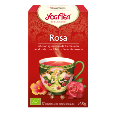 Comprar YOGI TEA BIOLOGICO ROSA 17 BOLSITAS al mejor precio en NuestraFarma, tu farmacia online