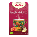 YOGI TEA BIOLOGICO JENGIBRE HIBISCO 17 BOLSITAS