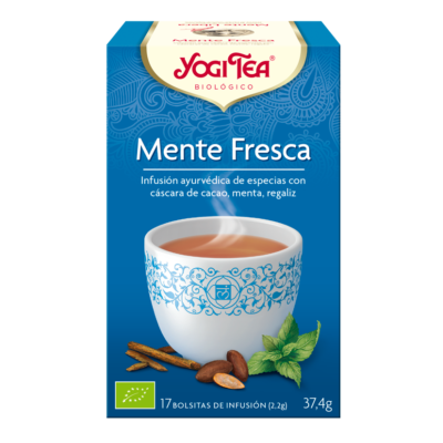 Comprar YOGI TEA BIOLOGICO MENTE FRESCA 17 BOLSITAS al mejor precio en NuestraFarma, tu farmacia online
