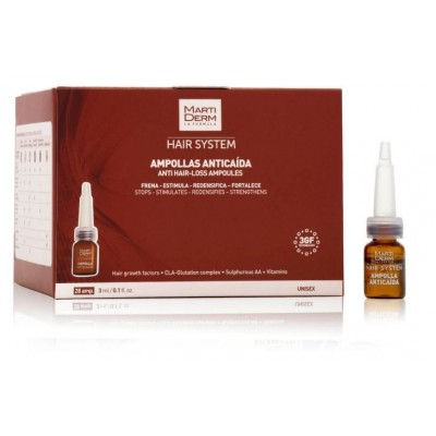 Comprar MARTIDERM AMPOLLAS ANTICAIDA 28 AMPOLLAS al mejor precio en NuestraFarma, tu farmacia online