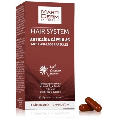 Comprar MARTIDERM ANTICAIDA 60 CAPSULAS al mejor precio en NuestraFarma, tu farmacia online