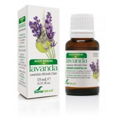 Comprar ACEITE ESENCIAL DE LAVANDA SORIA NATURAL 15 ML al mejor precio en NuestraFarma, tu farmacia online
