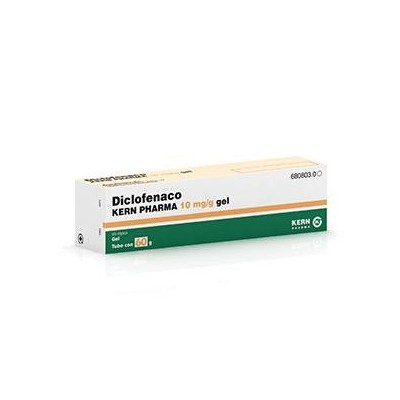 Comprar DICLOFENACO KERN PHARMA 11,6 mg/g GEL CUTANEO 1 TUBO 60 g al mejor precio en NuestraFarma, tu farmacia online