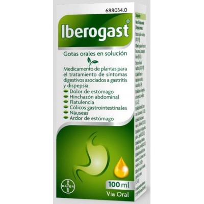 Comprar IBEROGAST GOTAS ORALES EN SOLUCION 1 FRASCO 100 ml al mejor precio en NuestraFarma, tu farmacia online