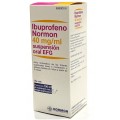 IBUPROFENO NORMON EFG 40 mg/ml SUSPENSION ORAL 1 FRASCO 150 ml