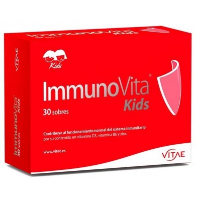 Comprar VITAE IMMUNOVITA KIDS 30 SOBRES al mejor precio en NuestraFarma, tu farmacia online