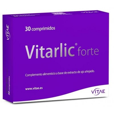 Comprar VITAE VITARLIC FORTE 30 COMPRIMIDOS al mejor precio en NuestraFarma, tu farmacia online