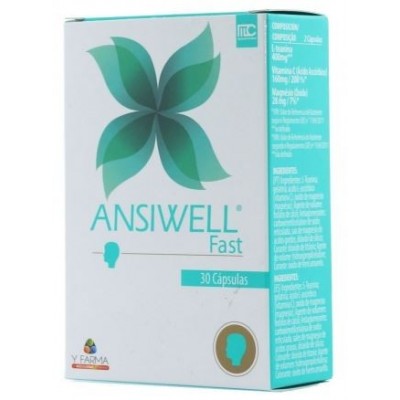 Comprar ANSIWELL FAST 30 COMPRIMIDOS al mejor precio en NuestraFarma, tu farmacia online