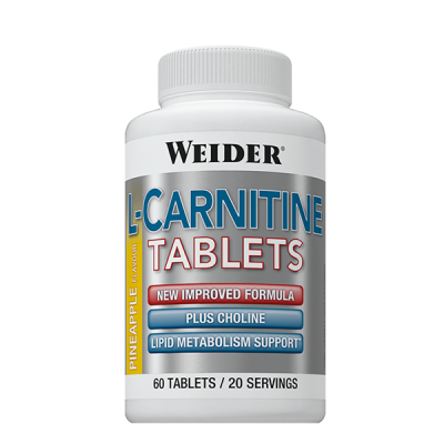 Comprar WEIDER L-CARNITINA 60 TABLETAS al mejor precio en NuestraFarma, tu farmacia online