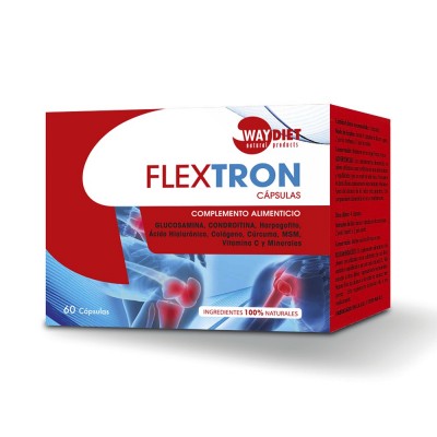Comprar FLEXTRON 60 CAPSULAS al mejor precio en NuestraFarma, tu farmacia online