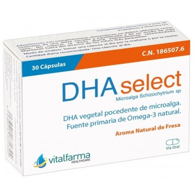 Comprar DHA SELECT 30 CAPSULAS al mejor precio en NuestraFarma, tu farmacia online