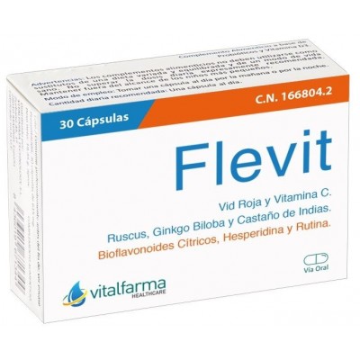 Comprar FLEVIT 30 CAPSULAS al mejor precio en NuestraFarma, tu farmacia online