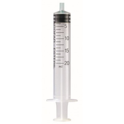 Comprar JERINGA S/ AGUJA 3 PIEZAS ESTERIL ACOFAR 20 ML al mejor precio en NuestraFarma, tu farmacia online