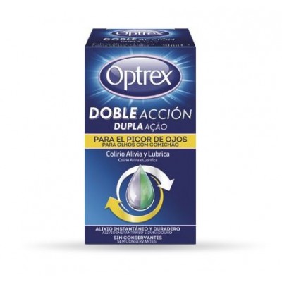 Comprar OPTREX DOBLE ACCION PICOR OJOS 10 ML al mejor precio en NuestraFarma, tu farmacia online