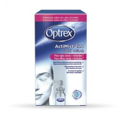 Comprar OPTREX ACTIMIST 2 EN 1 SPRAY OCULAR OJOS SECOS E IRRITADOS 10 ML al mejor precio en NuestraFarma, tu farmacia online