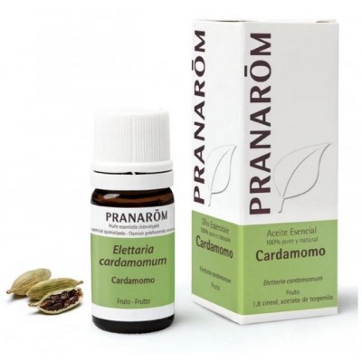Comprar PRANAROM CARDAMOMO ACEITE ESENCIAL 5 ML al mejor precio en NuestraFarma, tu farmacia online