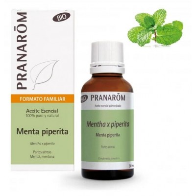 Comprar PRANAROM MENTA PIPERITA ACEITE ESENCIAL BIO 30 ML al mejor precio en NuestraFarma, tu farmacia online