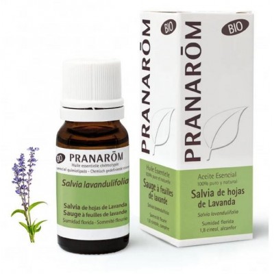 Comprar PRANAROM SALVIA DE HOJAS DE LAVANDA ACEITE ESENCIAL BIO 10 ML al mejor precio en NuestraFarma, tu farmacia online
