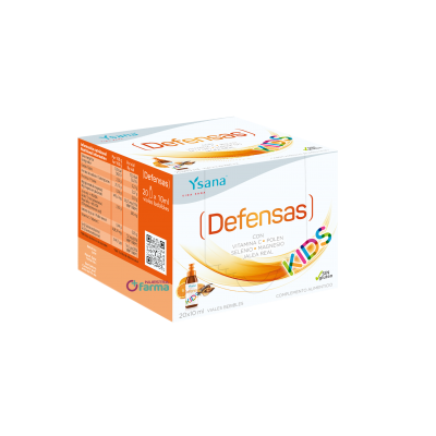 Comprar YSANA DEFENSAS KIDS 20 VIALES 10 ML al mejor precio en NuestraFarma, tu farmacia online