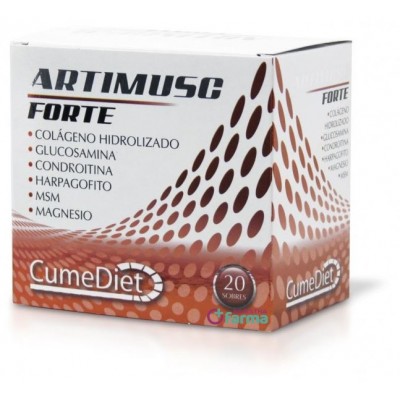 Comprar CUMEDIET ARTIMUSC FORTE 20 SOBRES al mejor precio en NuestraFarma, tu farmacia online