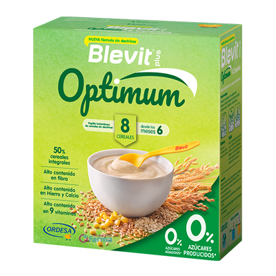 Comprar BLEVIT PLUS OPTIMUM 8 CEREALES 400 G al mejor precio en NuestraFarma, tu farmacia online