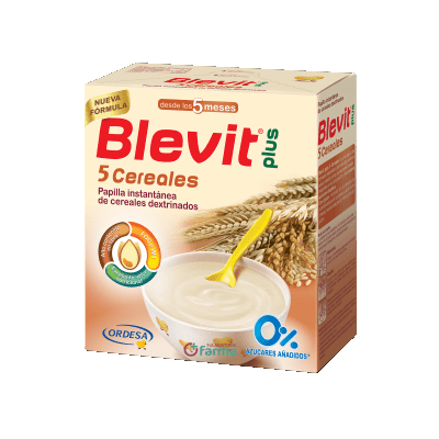 Comprar BLEVIT PLUS 5 CEREALES 600 G al mejor precio en NuestraFarma, tu farmacia online