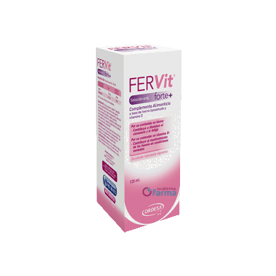Comprar FERVIT FORTE+ 120 ML al mejor precio en NuestraFarma, tu farmacia online