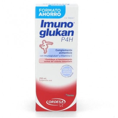 Comprar IMUNOGLUKAN P4H 250 ML al mejor precio en NuestraFarma, tu farmacia online