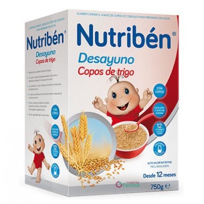Comprar NUTRIBEN DESAYUNO COPOS DE TRIGO 750 G al mejor precio en NuestraFarma, tu farmacia online