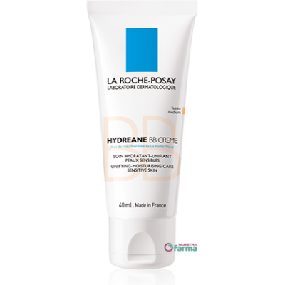 Comprar LA ROCHE-POSAY HYDREANE BB CREAM MEDIUM 40 ML al mejor precio en NuestraFarma, tu farmacia online