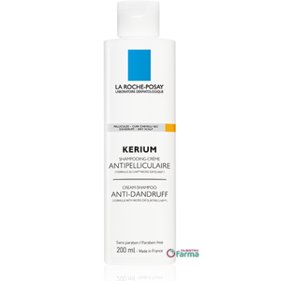 Comprar KERIUM CHAMPU CASPA SECA 200 ML al mejor precio en NuestraFarma, tu farmacia online
