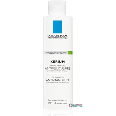 Comprar KERIUM CHAMPU CASPA GRASA 200 ML al mejor precio en NuestraFarma, tu farmacia online