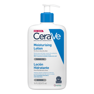 Comprar CERAVE LOCION HIDRATANTE 473 ML al mejor precio en NuestraFarma, tu farmacia online