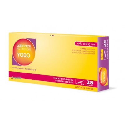 Comprar LABCATAL 7 IODO 28 AMPOLLAS al mejor precio en NuestraFarma, tu farmacia online