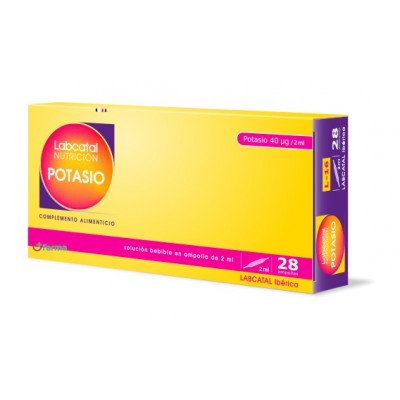 Comprar LABCATAL 16 POTASIO 28 AMPOLLAS al mejor precio en NuestraFarma, tu farmacia online