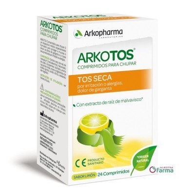 Comprar ARKOTOS 24 COMPRIMIDOS al mejor precio en NuestraFarma, tu farmacia online