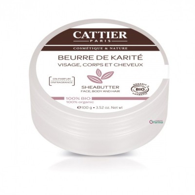 Comprar CATTIER MANTECA DE KARITE 100 G al mejor precio en NuestraFarma, tu farmacia online