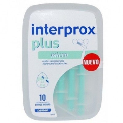 Comprar INTERPROX PLUS MICRO 10 CEPILLOS al mejor precio en NuestraFarma, tu farmacia online