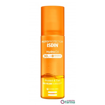 Comprar ISDIN ACEITE SOLAR HYDRO OIL SPF30 200 ML al mejor precio en NuestraFarma, tu farmacia online