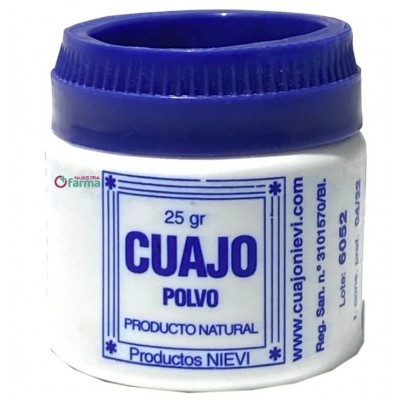 Comprar NIEVI CUAJO POLVO 25 G al mejor precio en NuestraFarma, tu farmacia online