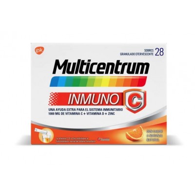 Comprar MULTICENTRUM INMUNO-C 28 SOBRES 7,1 G al mejor precio en NuestraFarma, tu farmacia online