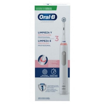Comprar ORAL-B CEPILLO RECARGABLE PRO 3 LIMPIEZA Y PROTECCIÓN al mejor precio en NuestraFarma, tu farmacia online