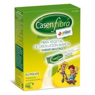 Comprar CASENFIBRA JUNIOR 14 SOBRES al mejor precio en NuestraFarma, tu farmacia online