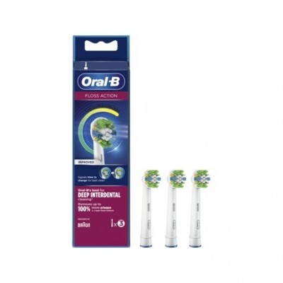 Comprar ORAL-B RECAMBIO FLOSSACTION (EB 25-3) 2 UNIDADES al mejor precio en NuestraFarma, tu farmacia online