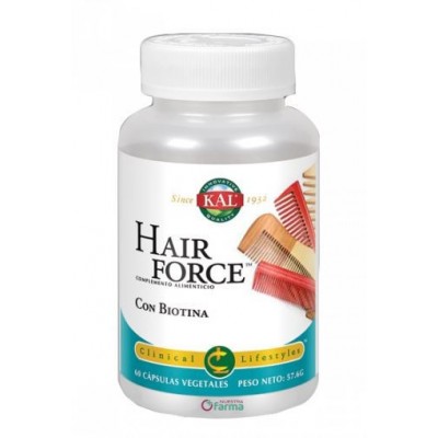Comprar KAL HAIR FORCE 60 CAPSULAS VEGETALES al mejor precio en NuestraFarma, tu farmacia online