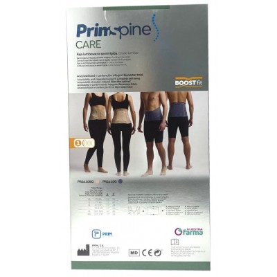 Comprar PRIMSPINE CARE FAJA LUMBOSACRA CRUZE LUMBAR PRS610BG TALLA XXL COLOR BEIGE al mejor precio en NuestraFarma, tu farmacia online