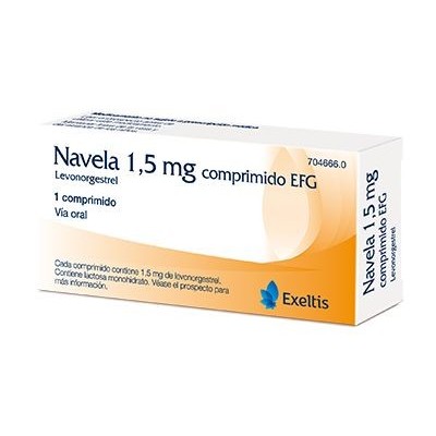 Comprar NAVELA EFG 1,5 MG 1 COMPRIMIDO al mejor precio en NuestraFarma, tu farmacia online