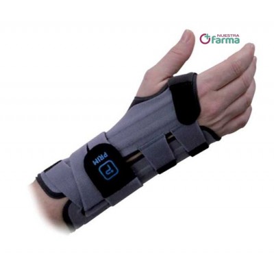 Comprar MUÑEQUERA LARGA INMOVILIZADORA PALMAR AIRMED PRIM AM204G SR TALLA S MANO DERECHA 1 UNIDAD al mejor precio en NuestraFarma, tu farmacia online